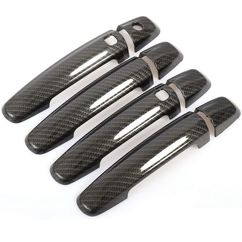 Image of Auto abs Carbon Fiber Türgriff Abdeckung Chrome Trim für Swift Vitara s- 2012-2018