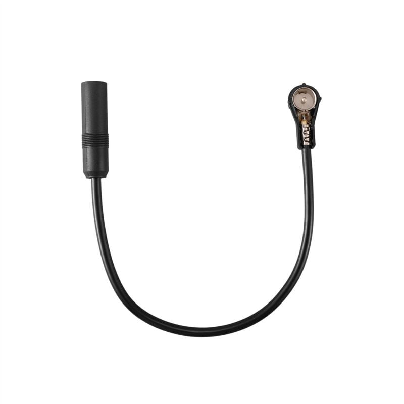 Image of Tlily - Auto am fm Radio Antenne Coax 20cm Adapterkabel din 41585 auf iso Stecker fuer sitz smart