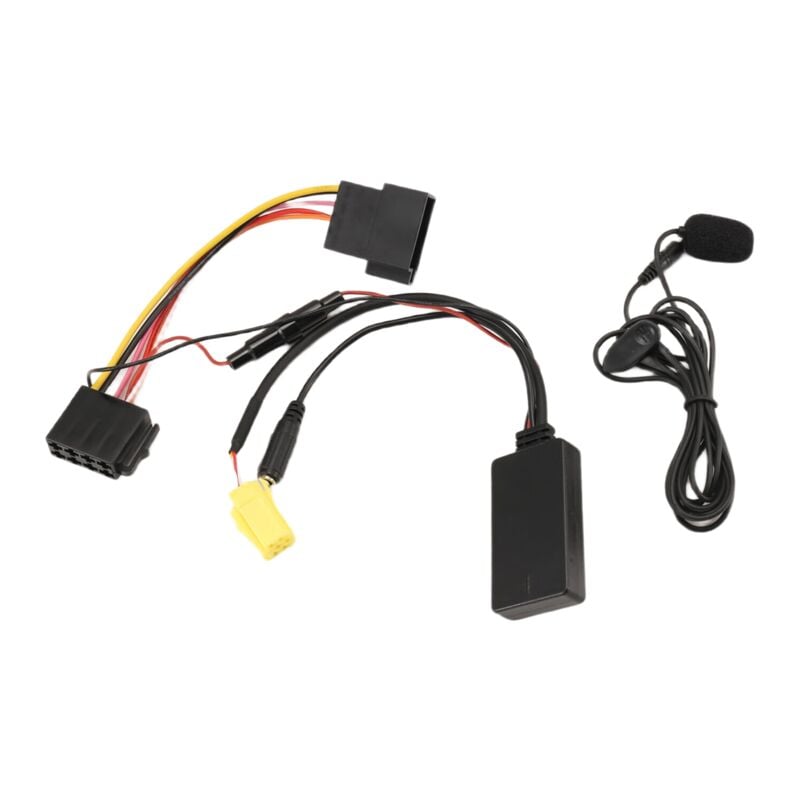 Image of Auto Bluetooth Audio Adapter 6 Pin AUX Freisprecheinrichtung Mikrofon 159 500 Smart Fortwo 451