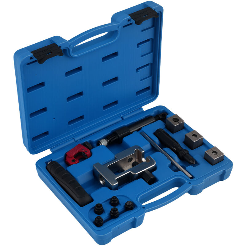 Image of Auto Bördelgerät für Bremsleitung 4,75mm 5mm 6mm DIN SAE Doppelbördel Set