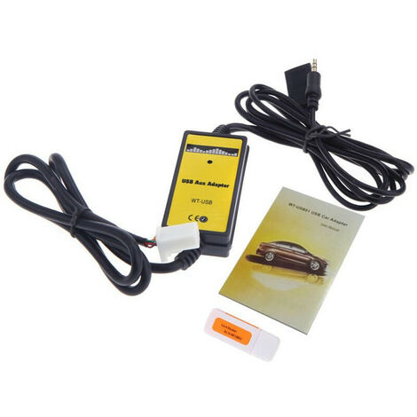 Auto Car USB Aux-in Adapter MP3 Player Interface Radio pour Toyota Camry/Corolla/Matrix 26Pin