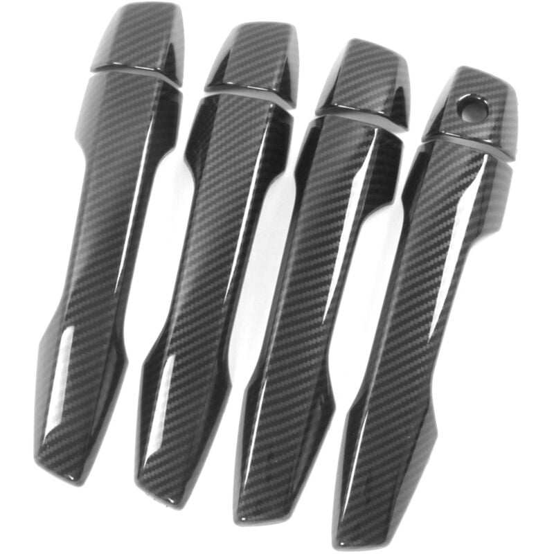 Image of Auto Carbon Fiber abs Türgriff Abdeckung Trim Fit für Mitsubishi Xpander 2022 2023