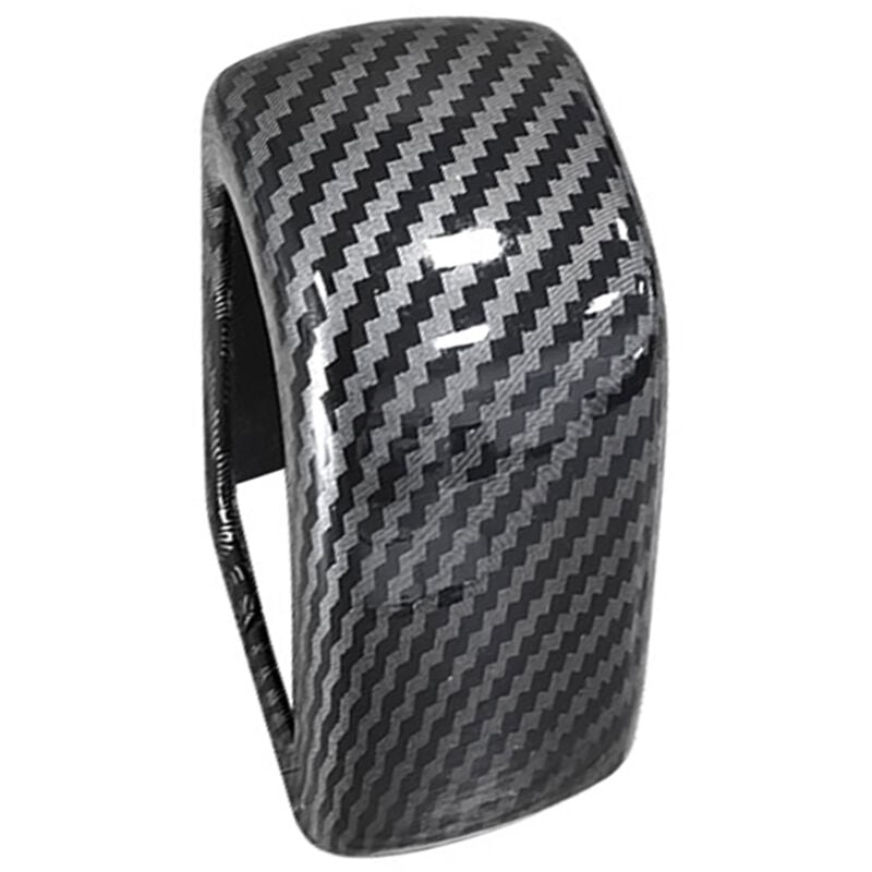 Image of Auto Carbon Fiber Schaltknauf Schalthebel Abdeckung Trim Dekoration für S60 S90 XC40 XC60 XC90 V90