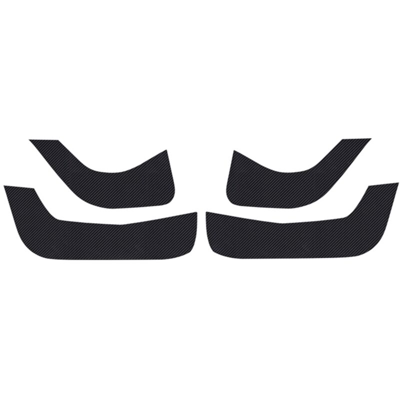 Image of Tlily - Auto Carbon Fiber Tür Anti-Kick-Pad Seite Rand Schutz Matte Abdeckung für -30 2019 2020