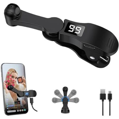 Auto Clicker - Compatible avec Smartphone et Tablette - Affichage LED - Fréquence Réglable Jusqu'à 10 Cps - Pour Diffusions en Direct TikTok Récompenses et Offres Flash - 1 Pièce