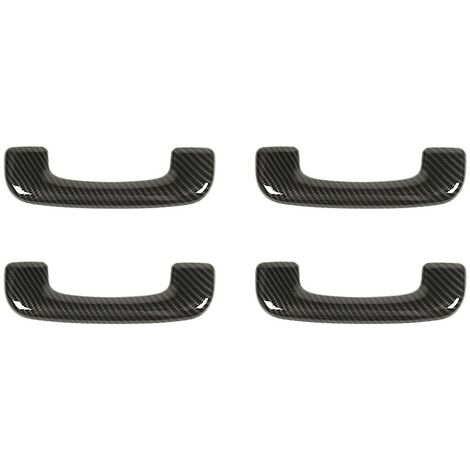 Auto Dach Griff Abdeckung Trim Zubehör für Charger 300c 2015-2020, ABS Carbon Faser