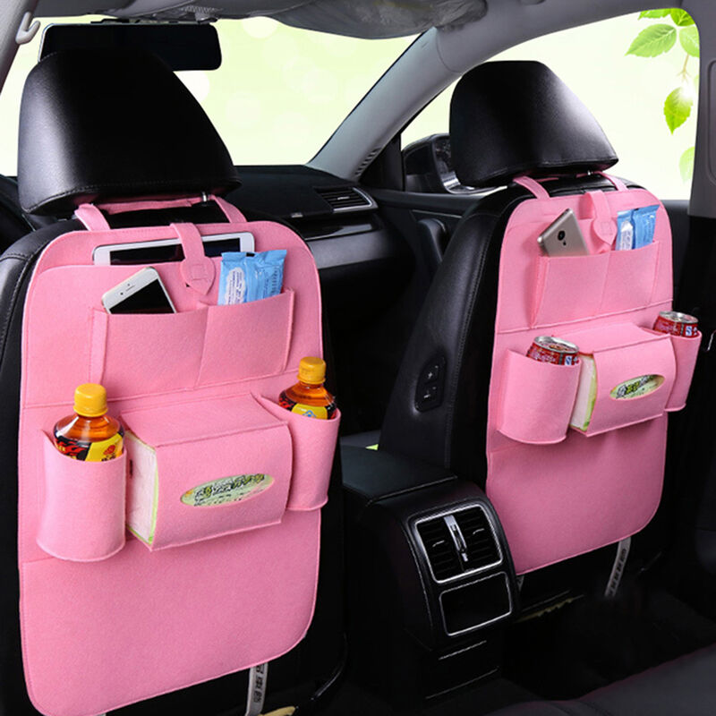 

Asupermall - Auto del coche del asiento trasero organizador del coche-Styling Holder Cubiertas de fieltro versatil multi-bolsillo del asiento de