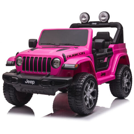 Auto elettrica due posti per bambine con batteria 12