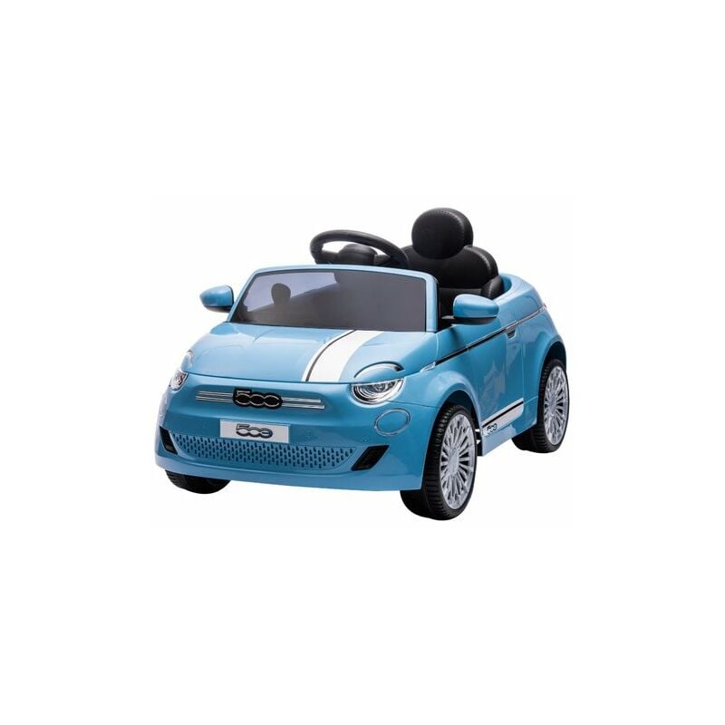 Auto Elettrica 42122 Spidko Fiat 500e 12v r c Azzurro - Globo