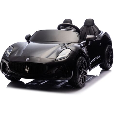Auto Elettrica Per Bambini Maserati Folgore 12V-Nero