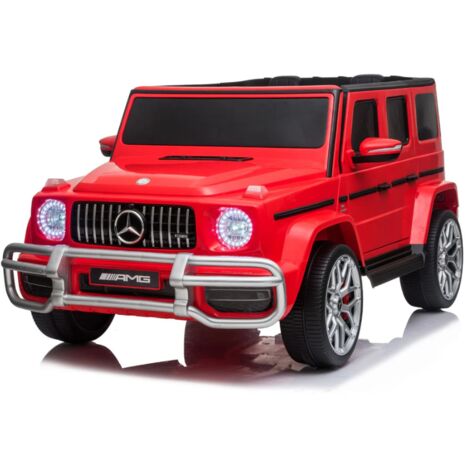 Auto Elettrica per Bambini MERCEDES Classe G  AMG 12V Big 2 Posti -Rosso