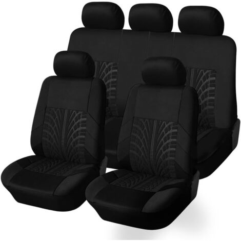 Auto Ensembles Housses Siège pour Renault Clio 5 Clio 4 Clio 3 Estate 2001-2024, Housse de Protection Siège Voiture Respirant Protection Couvre Sieges
