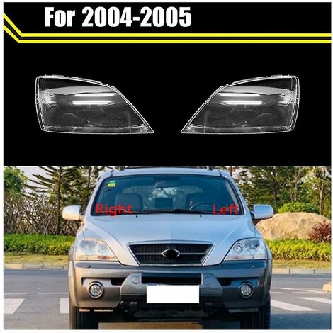 Auto Front Kopf Licht Lampe Transparent Lampenschirm Lampe Shell Für Sorento 2004 2005