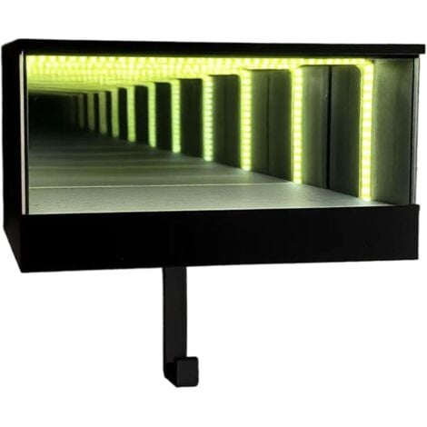 PARYOU Auto Garage Schlüsselbox, Autogarage Schlüsselhalter, Wandmontiertes 3D Schlüsselregal, Schlüsselanhänger Mit LED Beleuchtung, Schlüsselaufhänger Für Eingänge