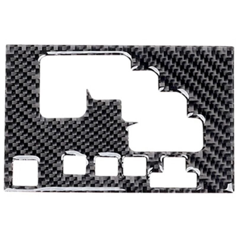 Image of Auto Getriebe Shift Dekoration Abdeckung Trim für 4Runner 2010-2021 Zubehör Carbon Fiber Innen