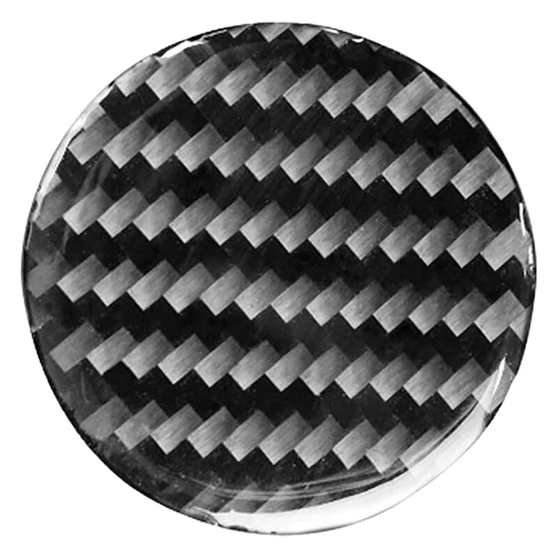 Image of Tlily - Auto Innen Aufkleber Modifiziertes Carbon Faser Getriebe Rund Upgrade Zubehör für 4