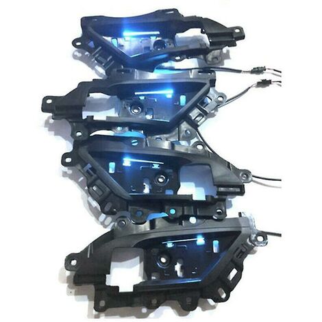 Auto-Innen-LED-Dekorationslicht, Tür-Innenlicht, Eisblau für 2018–2021
