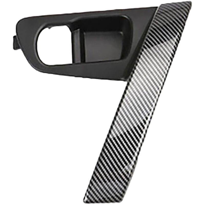 Image of Auto Carbon Fiber Innen Tür Griffe Basis Griff Abdeckung Trim für J10 2007-2015 Links