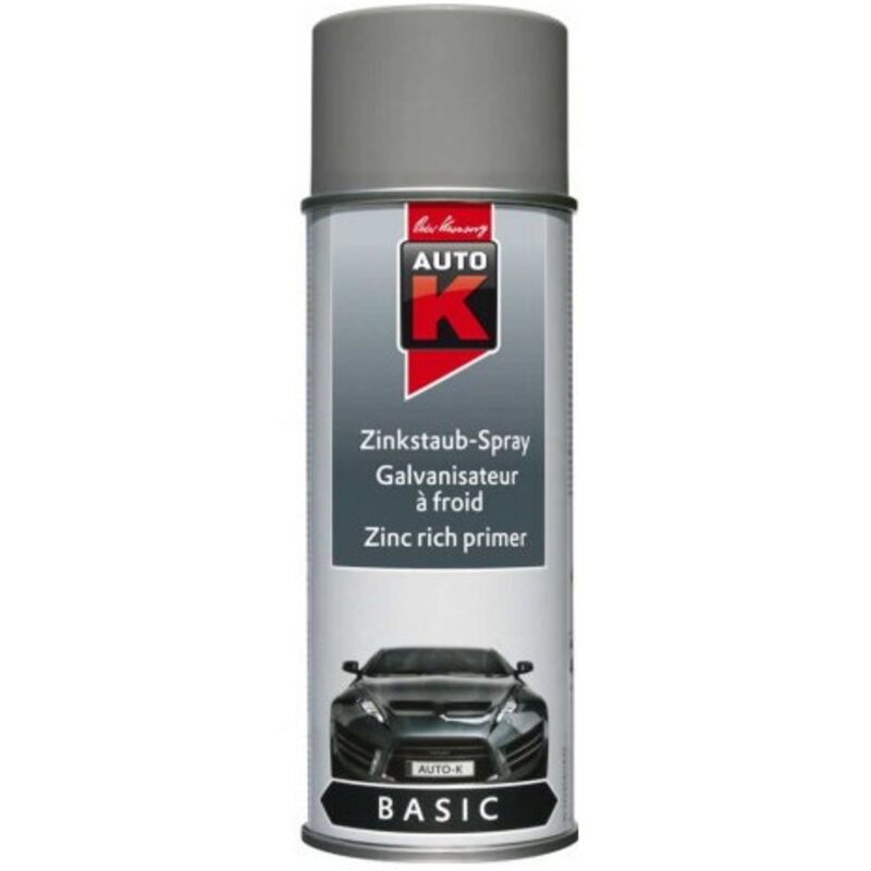 Auto-k - Zinkstaubspray Basic Grau 400 Ml Lackspray Spraylack Lack