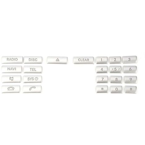 Auto Konsole Multimedia Cd Panel Taste Aufkleber Für W176 W246 Cla C117 Gla X156