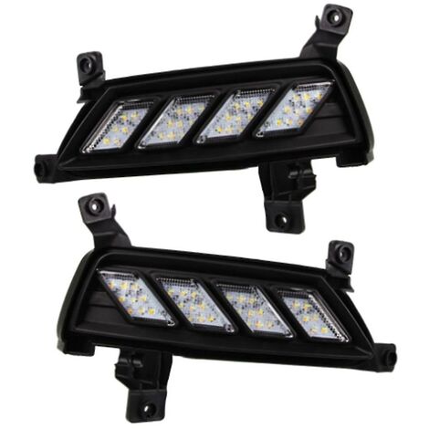 Auto Led Drl Tagfahrlicht Für Mg Zs 2017 2018 2019 Blinker Anzeige Nebel Lampe, weiß Gelb