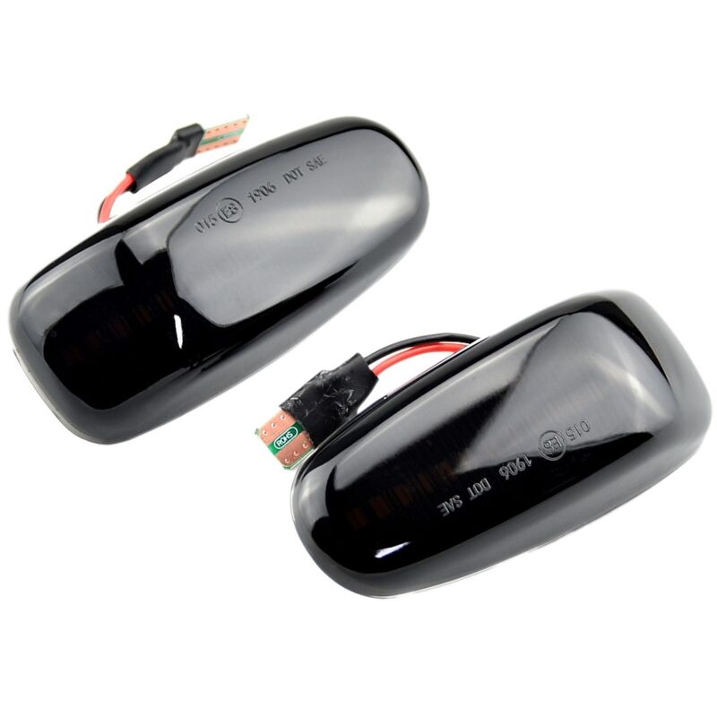 Image of Tlily - Auto led Dynamische Seitenmarkierungsleuchte Blinker für - W210 W202 W208 R170 W638 Schwarz