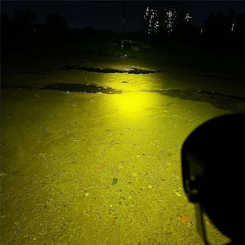 Image of Auto Led Licht Hilfs Beleuchtung 4,5 zoll Fahr Licht Für Wrangler Off-road Motorrad Gelb Ligh