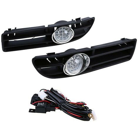 Auto-LED-Nebelscheinwerfer-Frontgrill für Mk4 1999–2007, 1 Paar