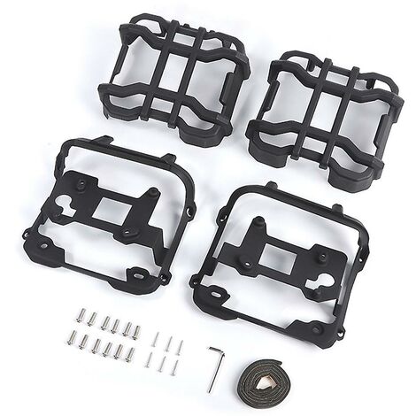 Auto Led Rücklicht Abdeckung Guards Schutz Zubehör Für Wrangler Jl 2018 2019 2020 2021 2022 Schwarz