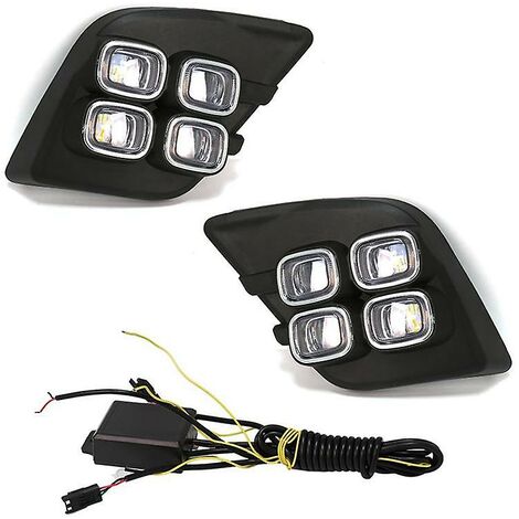 Auto-LED-Tagfahrlicht, Nebelscheinwerfer, Blinker für 2015–2016