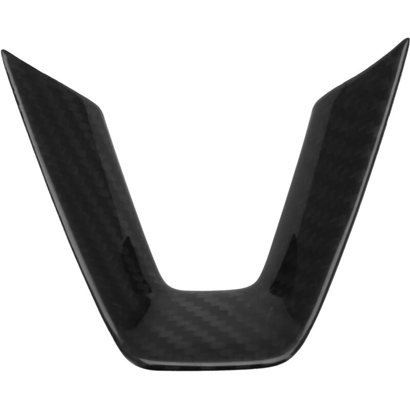 Image of Auto Lenkrad Abdeckung Trim Aufkleber Carbon Faser für 2024 Innen Zubehör