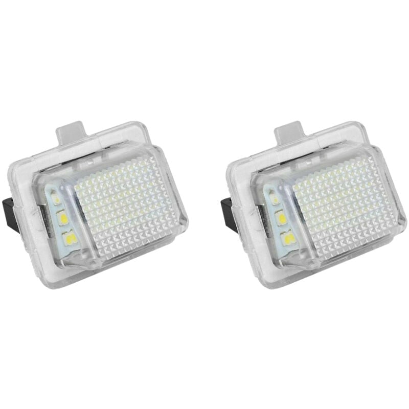 Image of Tlily - Auto Licht 2Pcs W204/W212 W216 W221 W207 18 Weiß Hinten Lichter a