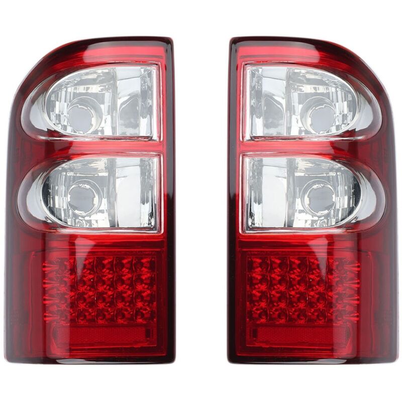 Image of Auto Links und Rechts Hinten Blinker Licht Bremsleuchte für Patrol Y61 Serie 1997 1998-2004 Rot