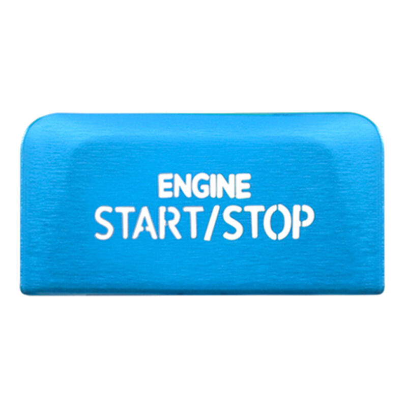 Image of Auto Motor Start Stop Taste Schalter Abdeckung Trim für Golf 8 MK8 at ZubehöR 2020 2021 Blau
