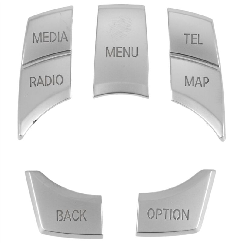 Image of Tlily - Auto Multimedia cd Tasten Dekoration Abdeckung Trim Aufkleber FüR- 5 Series 7