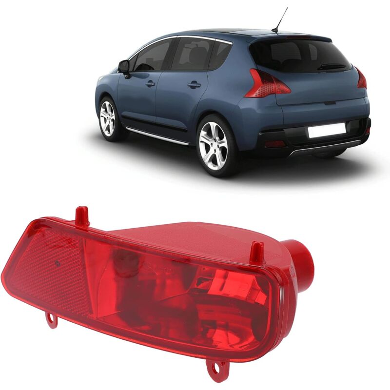 Image of Auto-Nebelschlussleuchte, Ersatz-Autozubehör kompatibel mit Peugeot 3008 5008 2009-2016 (rechts)