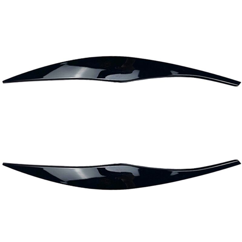 Image of Tlily - Auto Nero Sopracciglia Palpebre Copertura Ciglia Head Light per Serie 3 E90 E91 320I 330I 05-12