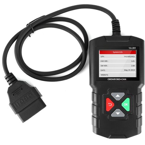Auto OBDII / EOBD Scanner Code d'erreur Reader Auto Diagnose Detektor Scan Scan Tool