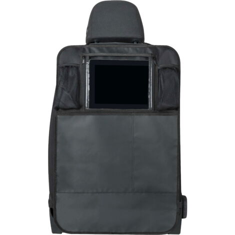 Auto-Organizer Kenny, Rückenlehnenschutz mit Tablet-Halterung 70x46 cm schwarz
