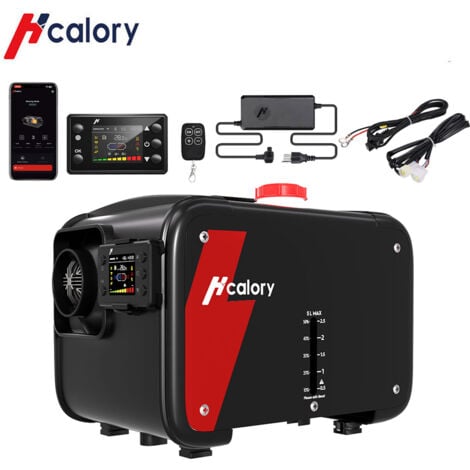 INSMA Auto PKW Dieselheizung 5KW-8KW Standheizung Lufterhitzer 12V/24V mit EU Adapter, Bluetooth und APP-Steuerung