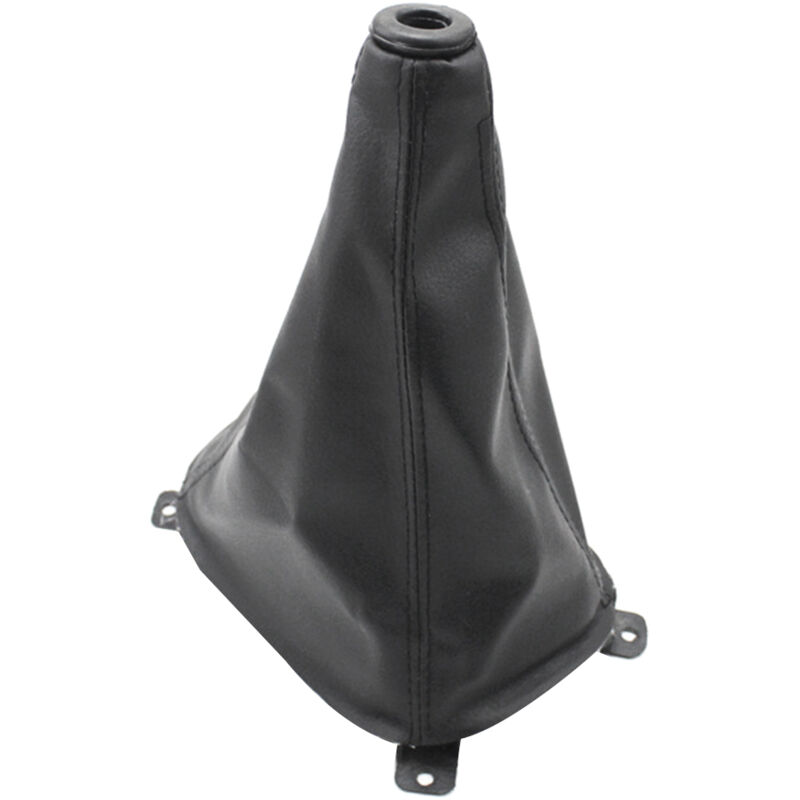Image of Auto PU Leder Manuelle Schalthebel Schutz für Schwarz