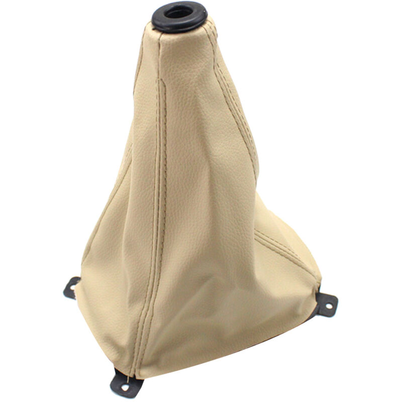 Image of Tlily - Auto pu Leder Manuelle Schalthebel Schutz für Beige