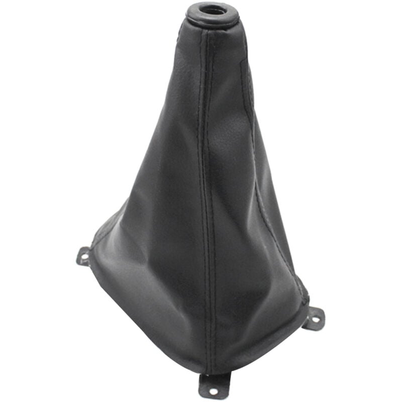 Image of Tlily - Auto pu Leder Manuelle Getriebe Schalthebel Staub Abdeckung für Schwarz