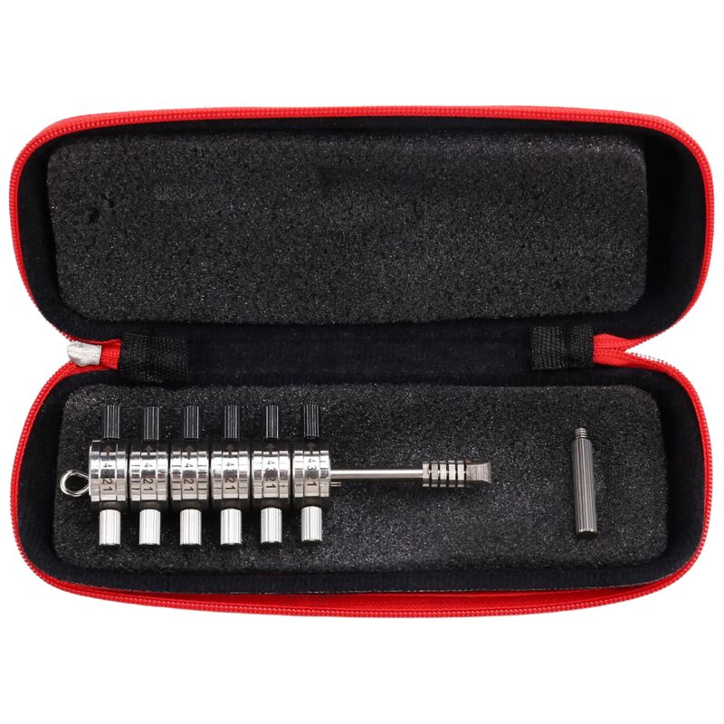 Image of Tlily - Auto-Reparatur-Werkzeuge 6 Cut Schlosser-Set für Mondeo Pick Key Hochwertiges Zubehör