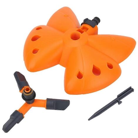 Auto Rotating Sprinkler Nozzle Head Large Range Lawn Irrigation for Garden Park
