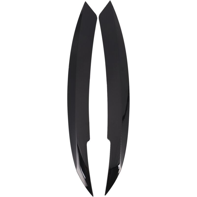 Image of Tlily - Auto Scheinwerfer Augenbrauen Augenlider Aufkleber für MK6 Schwarz