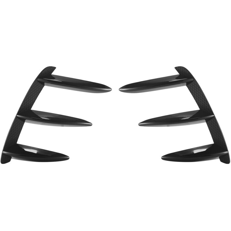 Image of Auto Schwarz Heck StoßStange Spoiler Flanke Wind Messer für ein W176 A200 A260