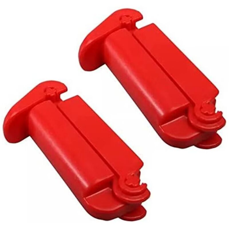 Image of Auto-Sicherheitsgurtschnallenclip für Kinder, Rot, 2 Stück