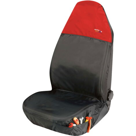 Auto-Sitzschoner Outdoor Sports, PKW-Schutzunterlage Vordersitz, Werkstatt-Schonbezug rot