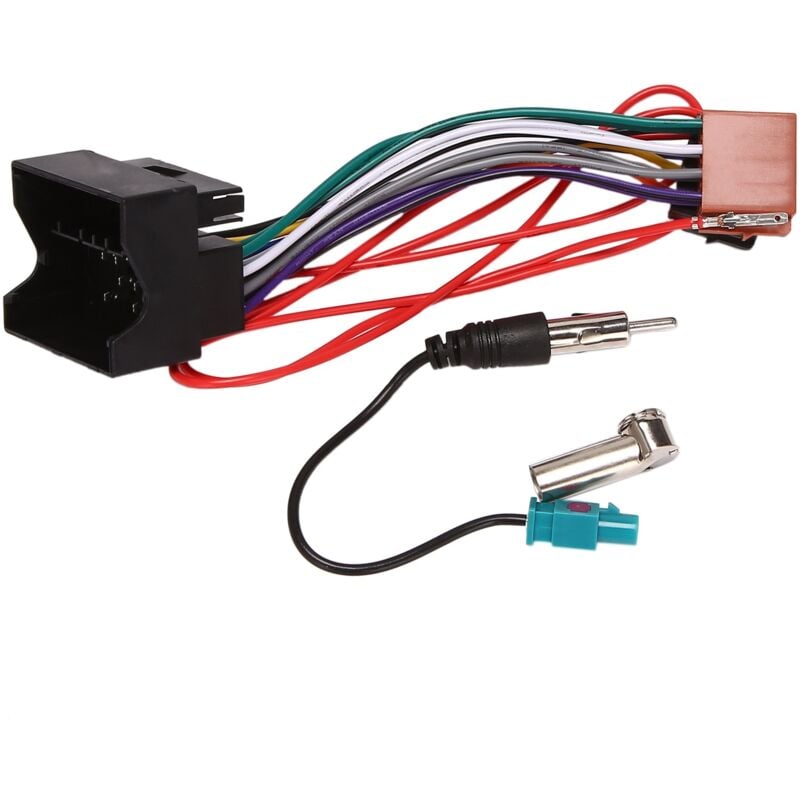 Image of Auto Stereo Audio Power Kabelbaum Kabel für 207 307 407 C2 C5 Radio Antenne Draht Adapter